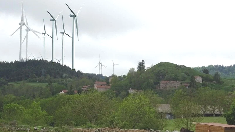 Éoliennes de Bains